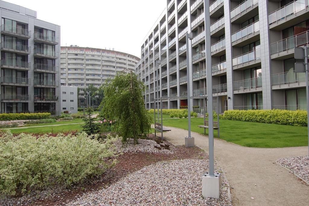 Apartament Triton Park Warschau Buitenkant foto