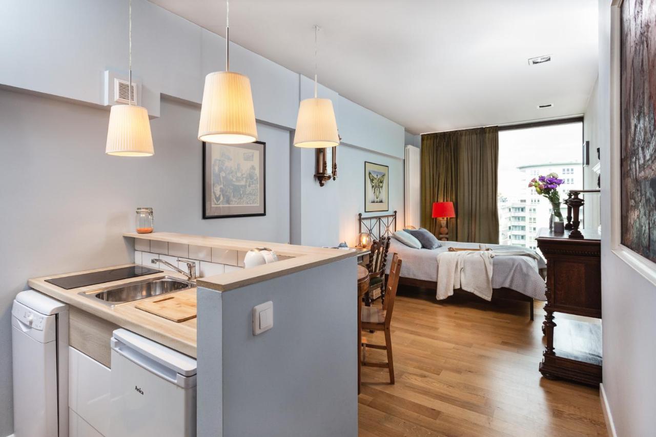 Apartament Triton Park Warschau Buitenkant foto