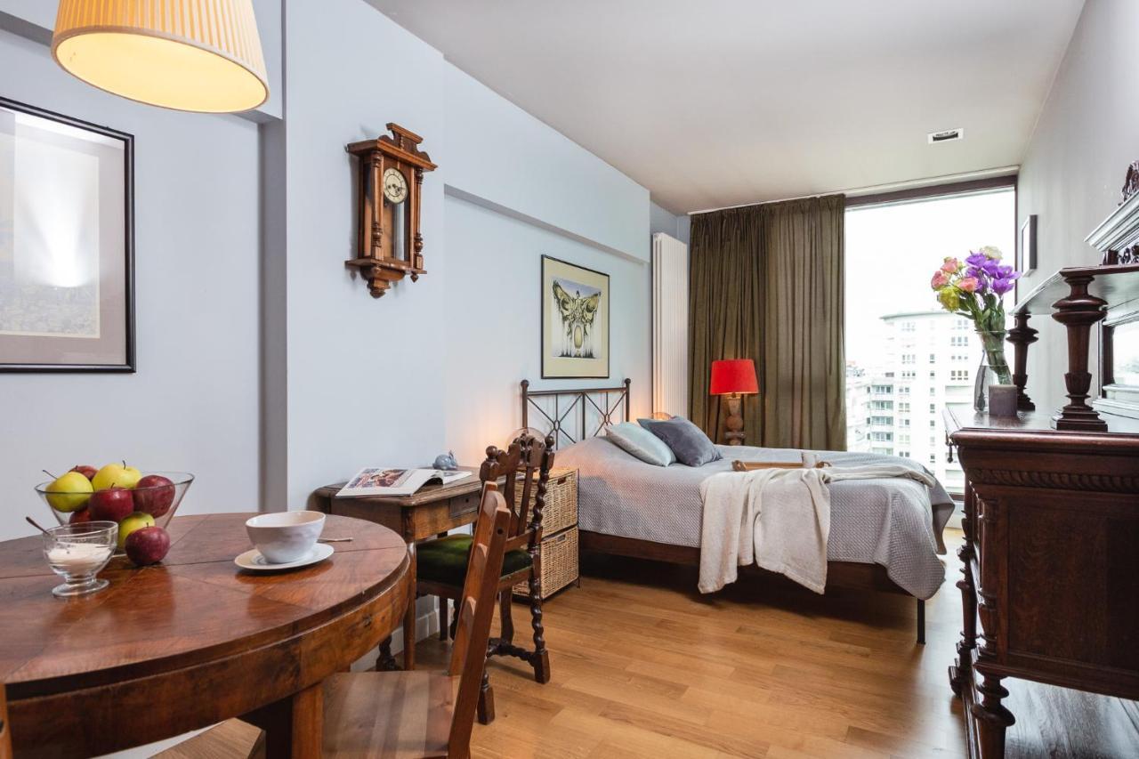 Apartament Triton Park Warschau Buitenkant foto